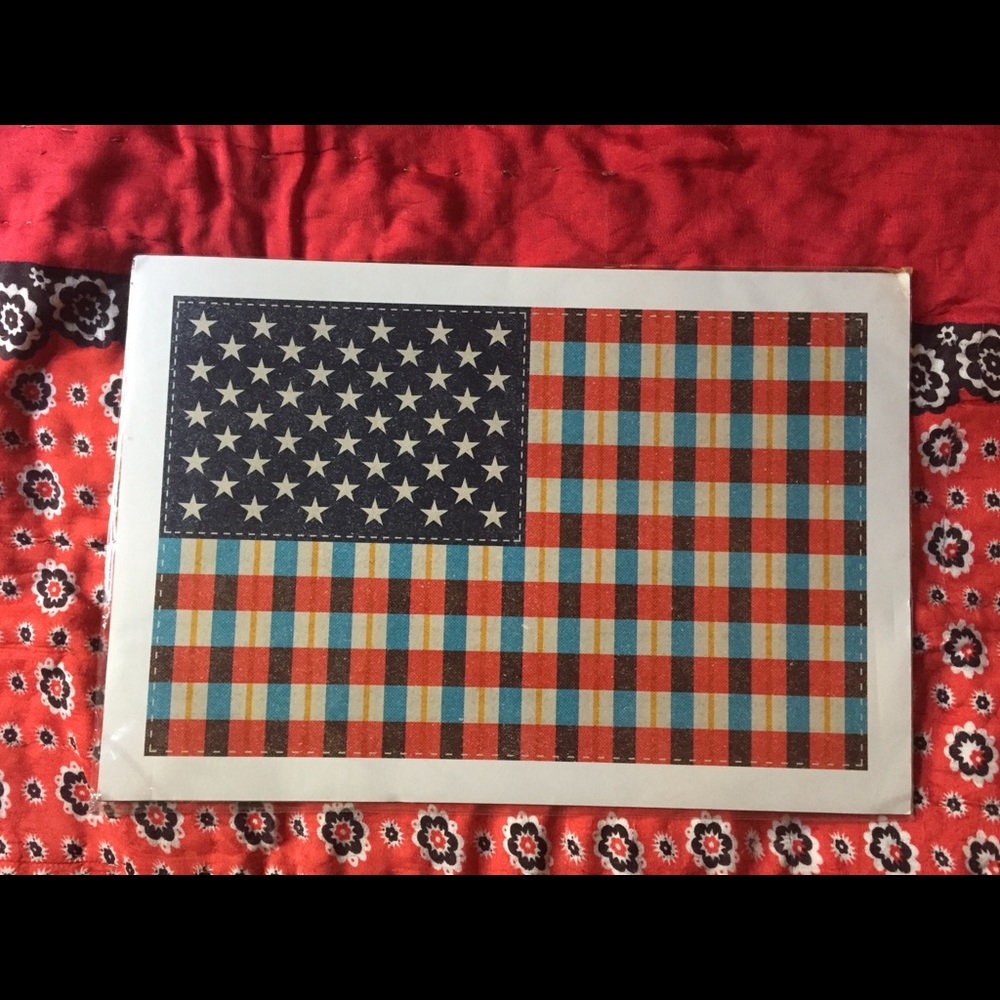 ❌SOLD❌Society6 American Flag Print❌SOLD❌